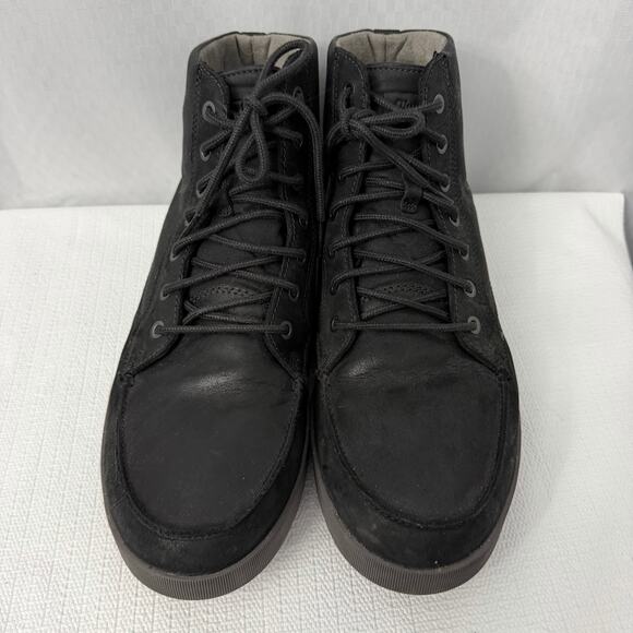 OluKai Molina Boots Men\'s 13 M Black Leather Ankle Chukka Lace Up main image 10